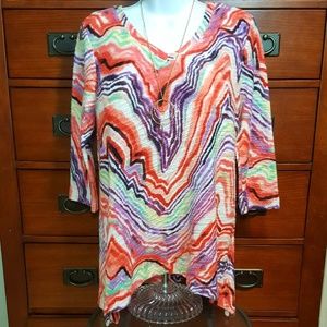 Thomas and Olivia Colorful Top